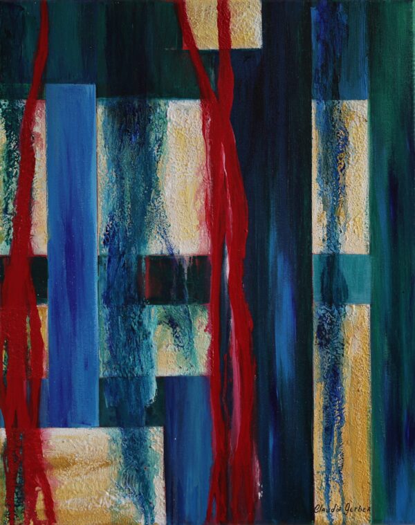 Red Ribbon Vertical